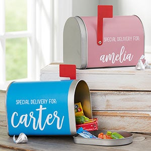 Special Delivery Personalized Kids Treat Mailbox - 24170