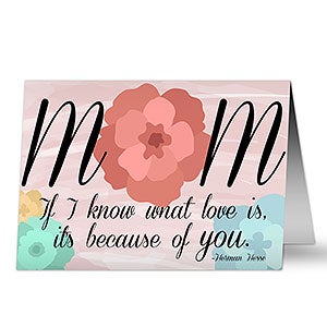 If I Know Love Mother's Day Greeting Card - 24178