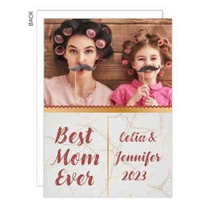 Best Mom Mother's Day Photo Card - 24181