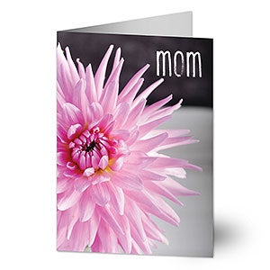 Pink Flower Mom Greeting Card - 24208