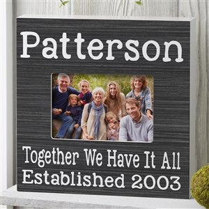 Create Your Own Custom Printed 4x6 Box Frame - Horizontal - 24273-BH