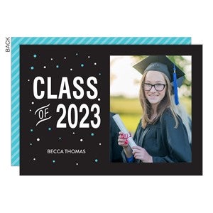 Class of...Polka Dots Announcement - 24380