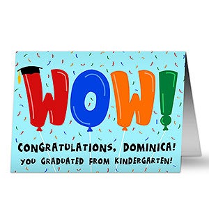 Wow! Graduation Greeting Card - 24403