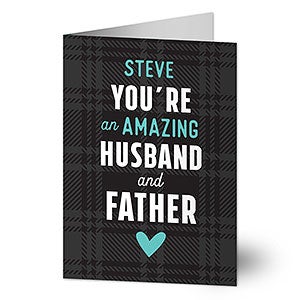 Amazing Husband Fathers Day Greeting Card - 24466