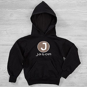 Boys Name Personalized Kids Hooded Sweatshirt - 24494-YHS