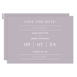 Save the Date For the Wedding Of... Premium Cards - 24534-C-P