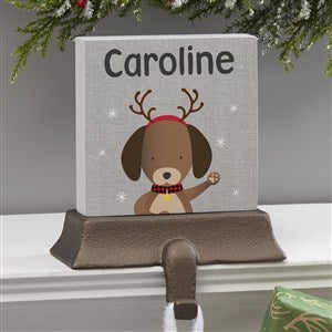 Wintry Cheer Dog Personalized Stocking Holder - 24583-DG