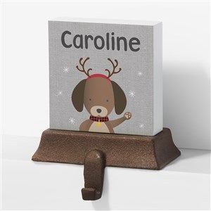 Wintry Cheer Dog Personalized Stocking Holder - 24583-DG