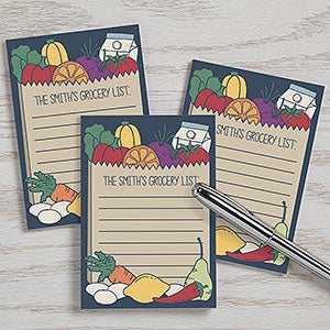 Market Shopping List Personalized Mini Notepad Set of 3 - 24610