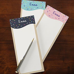 Sprinkles Personalized Notepad Set Of 3 - 24618