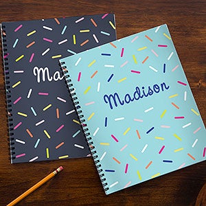 Sprinkles Personalized Large Notebooks-Set of 2 - 24646