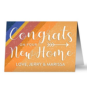 Congrats Arrow New Home Greeting Card - 24668