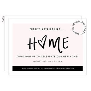 There's Nothing Like Home Housewarming Invitation-Premium - 24678-P
