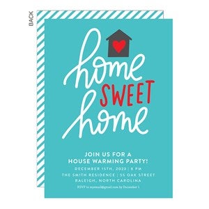 Home Sweet Home Housewarming Invitation-Premium - 24679-P