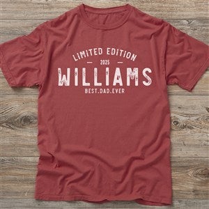 Limited Edition Personalized Hanes® Adult ComfortWash™ T-Shirt - 24707-CWT