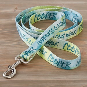 Watercolor Personalized Dog Leash - 24714