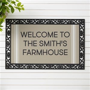 Farmhouse Expressions Personalized Doormat - 20x35 - 24755-M