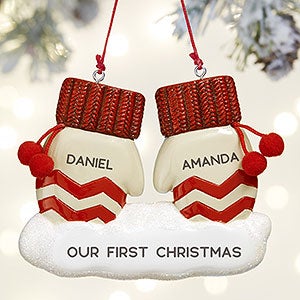 Perfect Pair<sup>©</sup> Personalized Couples Ornament - 24778