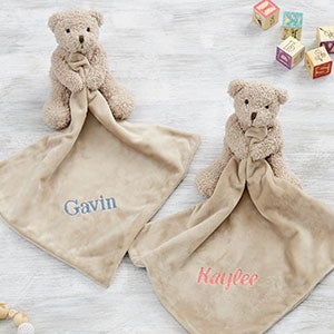 Teddy Bear Personalized Baby Lovey - 24888