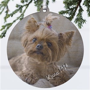 Pet Photo Memories Personalized Ornament - 24916-1W