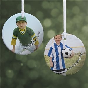 The Kids Photo Memories Personalized Ornament- 2.85 Glossy - 2 Sided - 24919-2S