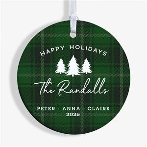 Woodsy Winterland Personalized Ornament - 1 Sided Glossy - 24925-1S
