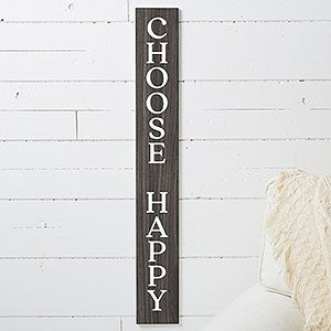 Rustic Expressions Personalized Vertical Wooden Sign - 24938