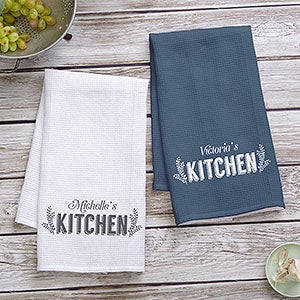 Personalized Wedding Gift, Custom Kitchen Towel, Personalized Flour Sack  Towel, Anniversary Gift, Custom Wedding Present