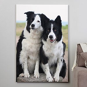 Pet Photo Memories Canvas Print - 28x42 - 24982-28x42