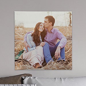 Square Romantic Photo Memories Canvas Print - 24x24 - 24989-XL