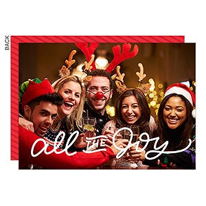 All The Joy Christmas Photo Card - 25106