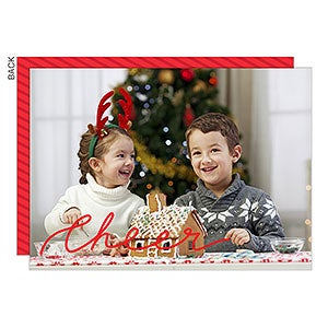 Christmas Cheer Photo Card - 25107