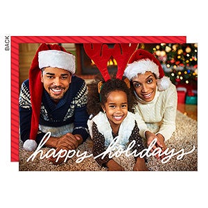 Happy Holidays Christmas Card-Premium - 25108-P