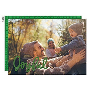 Joyful Christmas Card-Premium - 25109-P