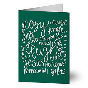 Religious All Things Christmas Greeting Card - 25158