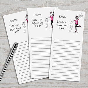 Lots to Do Before I Say I Do! Personalized Notepad Set Of 3 - 25196