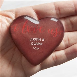 I Love Us Personalized Mini Heart Keepsake - 25248