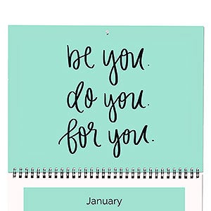 Sweet Water Decor Personalized Motivational Wall Calendar - 25284