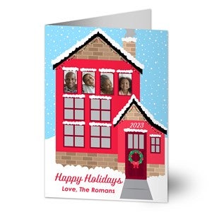 Christmas Home Holiday Photo Card - 4 Photo - 25294-4