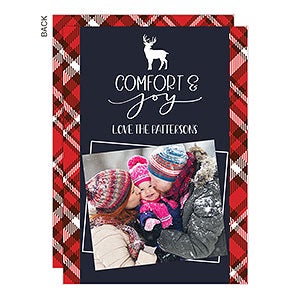 Comfort & Joy Christmas Card - 25305