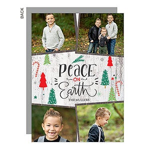 Peace on Earth Christmas Tree Card - 25312