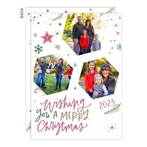 Wishing You... Christmas Photo Card - 25315