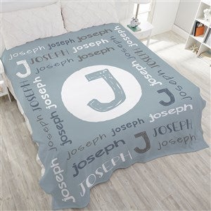 Youthful Name Personalized 90x108 Plush King Fleece Blanket - 25421-K