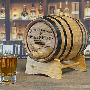 Personalized 2 Liter Whiskey Barrel - 25452D-2