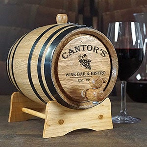 Personalized 2 Liter Wine Barrel - 25453D-2