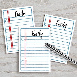 Notebook Scribbles Personalized Mini Notepad Set of 3 - 25456