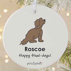 Newfoundland philoSophies Personalized Ornament - 1 Sided Matte - 25467-1L