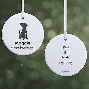 Labrador philoSophies® Personalized Ornament 2.85 Glossy - 2 Sided - 25470-2