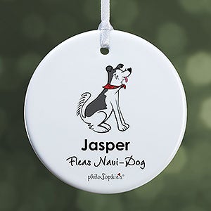 Husky philoSophies Personalized Ornament - 1 Sided Glossy - 25472-1
