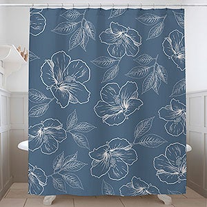 Custom Printed Patterned Personalized Shower Curtain - 25485